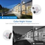Wireless Solar-Powered 1080P Outdoor Security Camera