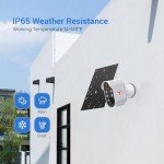 Wireless Solar-Powered 1080P Outdoor Security Camera