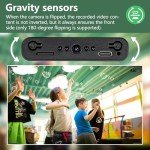 Gracemai 1080P HD Surveillance Camera with Battery