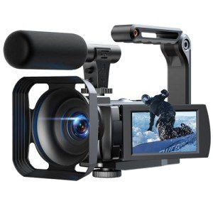 FIREFOTO 5K Vlogging Camera with Night Vision