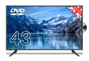 43" Full HD LED TV with Built-in DVD Player