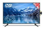 43" Full HD LED TV with Built-in DVD Player