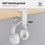Rotatable 3-in-1 Headset and Controller Holder