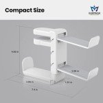 Rotatable 3-in-1 Headset and Controller Holder