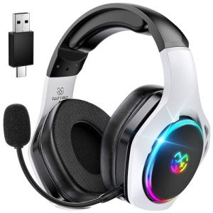 Tatybo Wireless Gaming Headsets with Surround Sound