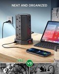 12-Socket Tower Extension Lead with 4 USB Ports