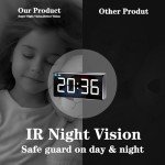 4K HD WiFi Hidden Spy Camera Clock