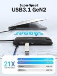 Lemorele 13-in-1 USB Hub with Dual 4K HDMI