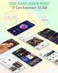Ulefone Note 19 - 64GB/512GB Android Smartphone Green
