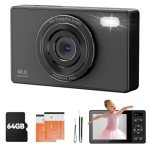 64GB Kids Digital Camera with 16X Zoom