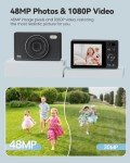 64GB Kids Digital Camera with 16X Zoom