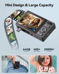 64GB Kids Digital Camera with 16X Zoom