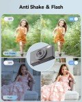 64GB Kids Digital Camera with 16X Zoom