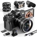 NBD 4K Digital Camera with 48MP & WiFi