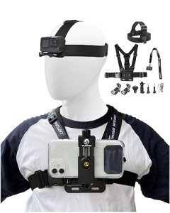 POV Phone Holder Chest Mount for Vlogging
