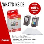 Canon PG-560/CL-561 Ink and Photo Paper Pack