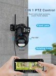 Reobiux 2K Dual Lens Outdoor Security Camera