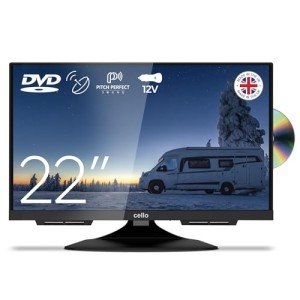 22" Cello C2224F Frameless Caravan TV with Freeview