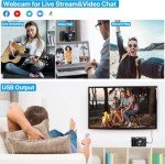 4K 48MP Compact Vlog Camera with Dual Batteries