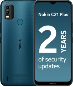 Nokia C21 Plus Smartphone with 6.5" HD Display