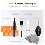 K&F Concept 15-in-1 Camera Lens Cleaning Kit