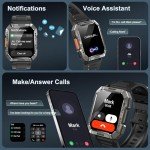 Blackview Military Smart Watch for Outdoor Fitness