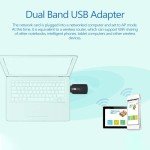 High-Speed Dual Band WiFi Adapter USB 3.0