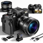 4K Vlogging Camera with 48MP & WiFi