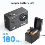 AKASO EK7000 4K Action Camera with 128GB Card