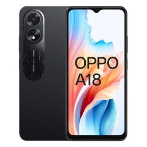 Oppo A18 6.56" HD+ 4GB 128GB Smartphone - Black