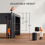 LORYERGO Adjustable Monitor Stand with Drawer & Holder