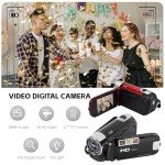 1080P HD Vlogging Camera with 16X Zoom