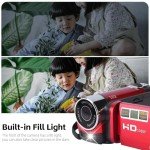 1080P HD Vlogging Camera with 16X Zoom
