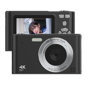 Andoer 4K Digital Camcorder with 48MP and Zoom
