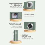 Andoer 4K Digital Camcorder with 48MP and Zoom
