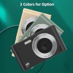 Andoer 4K Digital Camcorder with 48MP and Zoom
