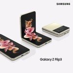 Samsung Galaxy Z Flip3 5G, 128GB, Cream
