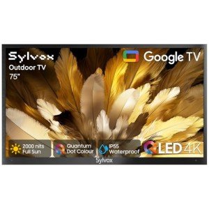 Sylvox 75" 4K Outdoor Waterproof Smart TV