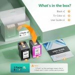 LIFOR 304XL Ink Cartridges Combo for HP Printers