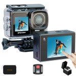 Apexcam 4K Action Camera with Dual Touch Screen