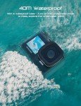 Apexcam 4K Action Camera with Dual Touch Screen