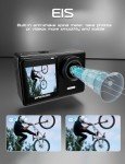 Apexcam 4K Action Camera with Dual Touch Screen