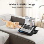 HUANUO Adjustable Laptop Lap Desk with Cushion