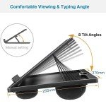 HUANUO Adjustable Laptop Lap Desk with Cushion