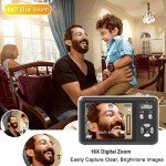 Andoer 4K Compact Digital Camera with 32GB Card