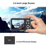 Andoer 4K Compact Digital Camera with 32GB Card
