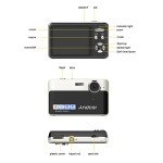Andoer 4K Compact Digital Camera with 32GB Card