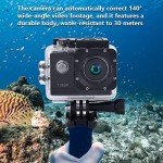 1080P Waterproof Action Camera with Wide Angle Lens