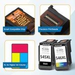 Canon 545 546 Ink Cartridges for Pixma Printers