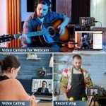 4K 48MP Autofocus Vlogging Camera with Flip Screen